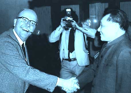 Paul with Deng Xiaoping